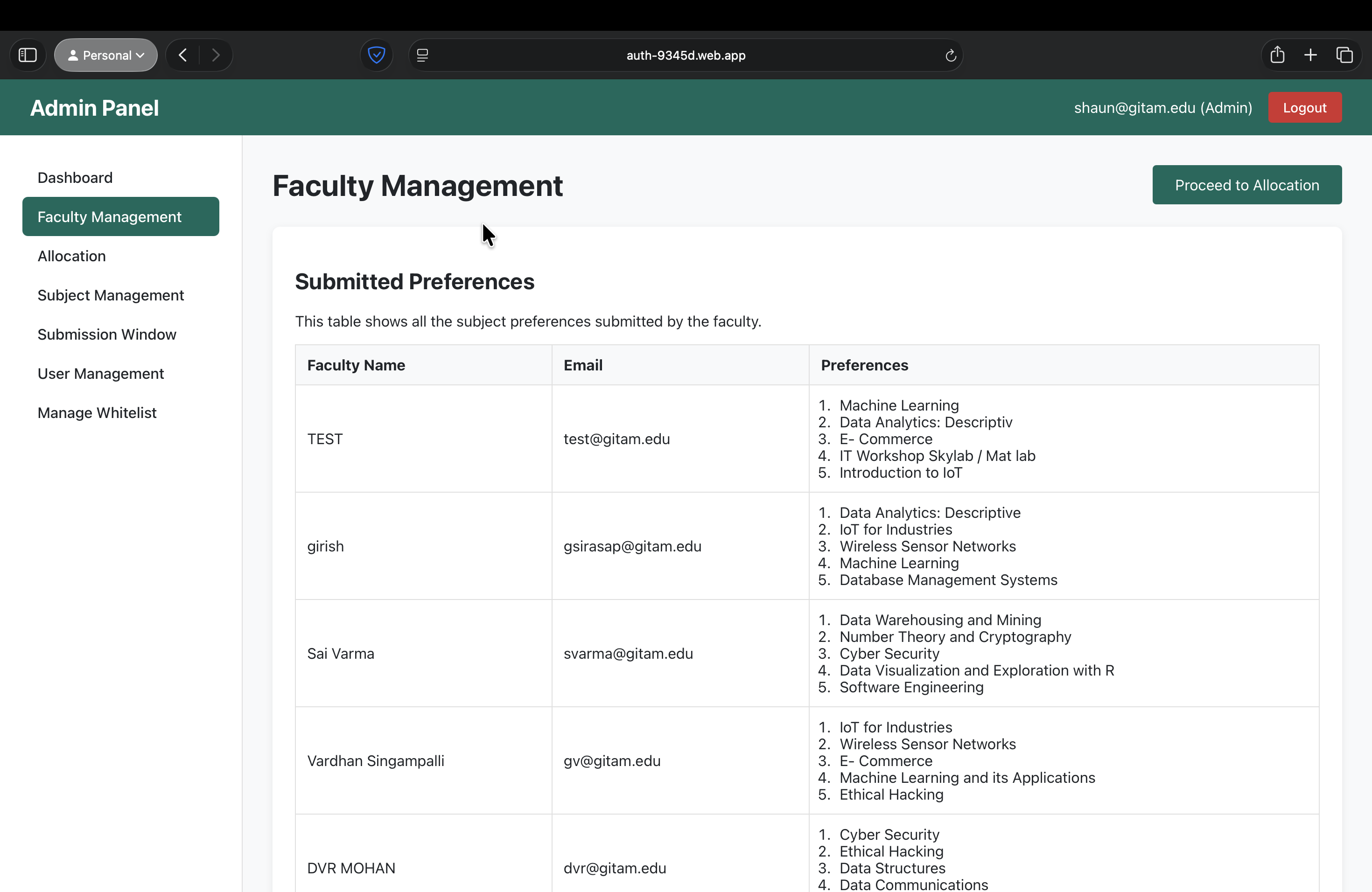 Project Screenshot 3
